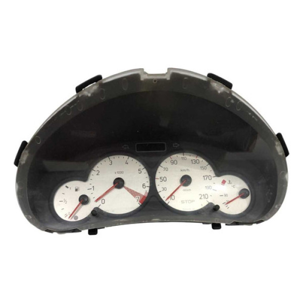 Painel Instrumentos Peugeot 206 1.6 Man 2003/2006 53848 Preto