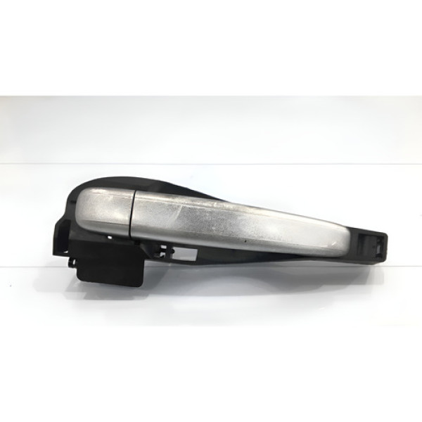 Maçaneta Externa Cinza Porta Traseira E. Citröen C3 04/12 Prateado