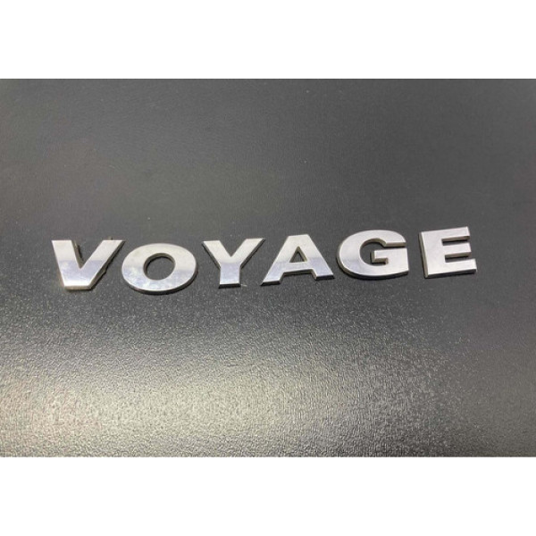 Emblema Voyage Capô Traseiro Vw Voyage G6