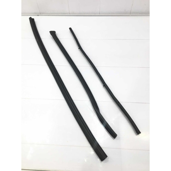 Kit Borracha Vedação Dianteira Esquerda Honda City 2015/2019