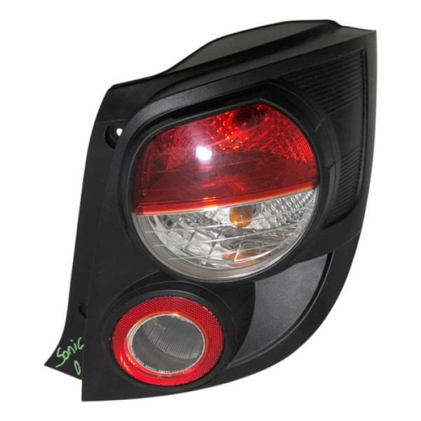 Lanterna Direita Chevrolet Sonic 2012/2015 Direito/passageiro Preto
