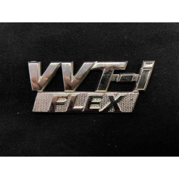 Emblema Vvt-i Flex Pára-lama Direito Toyota Corolla 2008/12