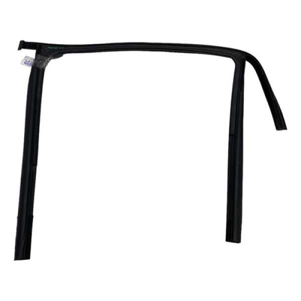 Borracha Canaleta Porta Traseira Direita Renult Kwid 17/21 Preto