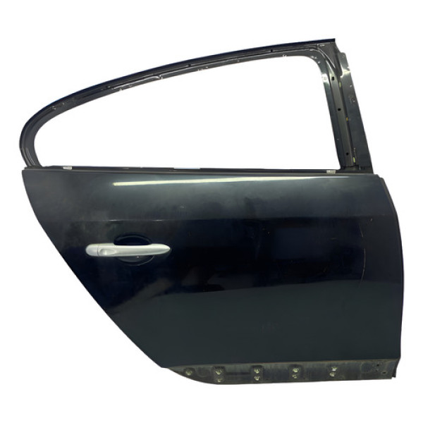 Porta Traseira Direita Renault Fluence 2011/2018 47338 Traseira Direita Preto