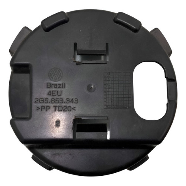 Suporte Emblema Dianteiro Volkswagen Nivus 2020/24 51579 Preto