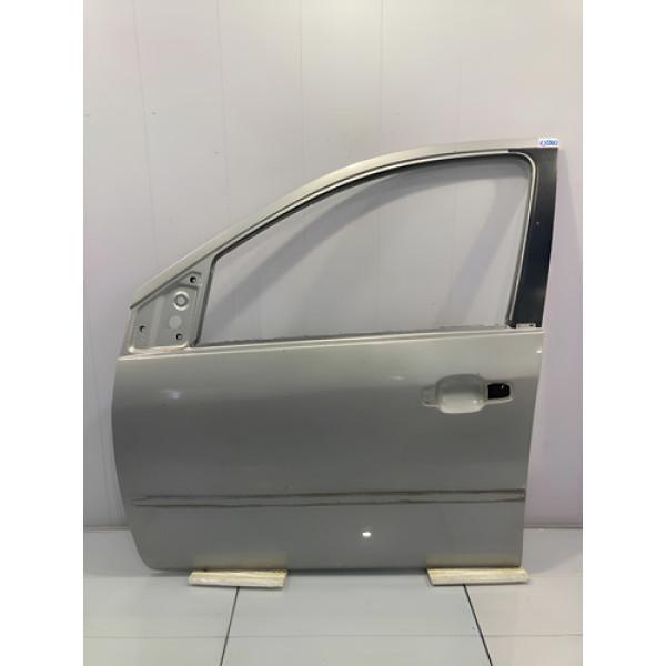 Porta Dianteira Esquerda Ford Fiesta 2003/2014 Dianteira Esquerda Prateado