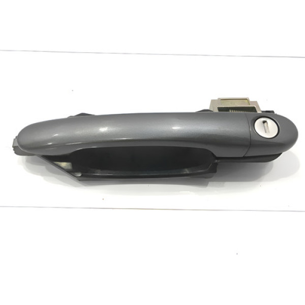 Maçaneta Externa Diant. Esq Fiat Grand Siena 13/21 C/detalhe Cinza-escuro