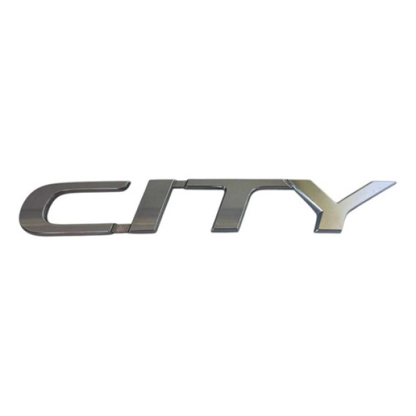 Emblema Tampa Traseira Honda City 2009/2012 Cromado