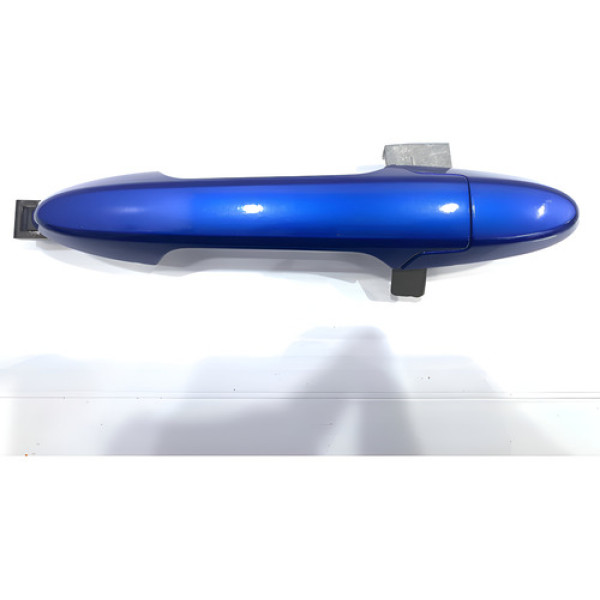 Maçaneta Porta Dianteira Esquerda Honda Fit 2015/2018 Azul
