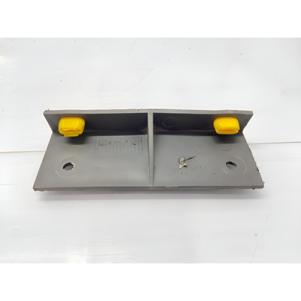 Suporte Aplique Tampa Traseira Fiat Idea Adventure 2011/2018 Preto