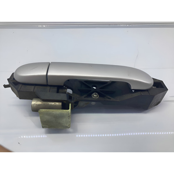 Maçaneta Externa Traseira Esquerda Nissan Tiida 08/14 C/deta Prateado