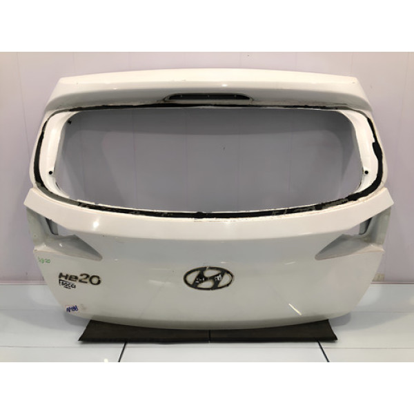 Capô Tampa Traseira Hyundai Hb20 2013/2019 Branco