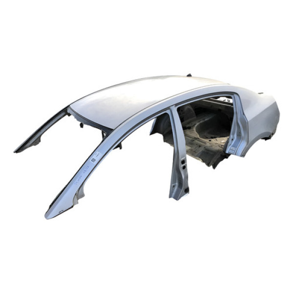 Retalho Teto E Traseira Baixa Nissan Sentra 2008/2012 49833 - Prata