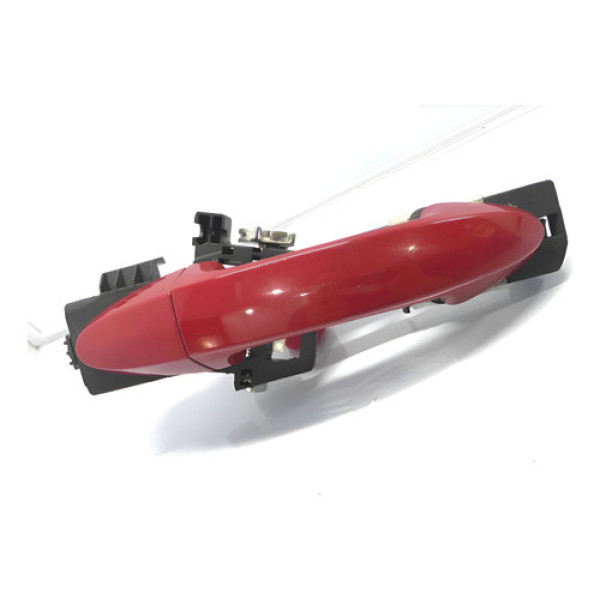 Maçaneta Externa C/detalhe Porta T.d Ford Ka Hatch 2013/2018 Vermelho