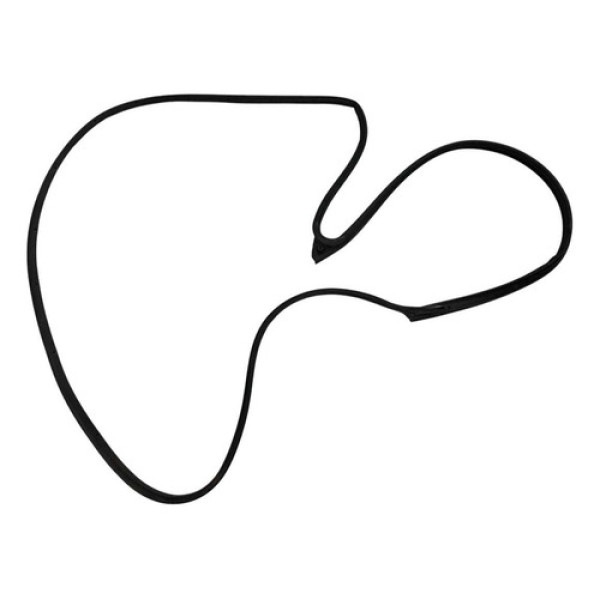 Borracha Vedação Porta Dian Direita Outlander 13/15 49516 Branco