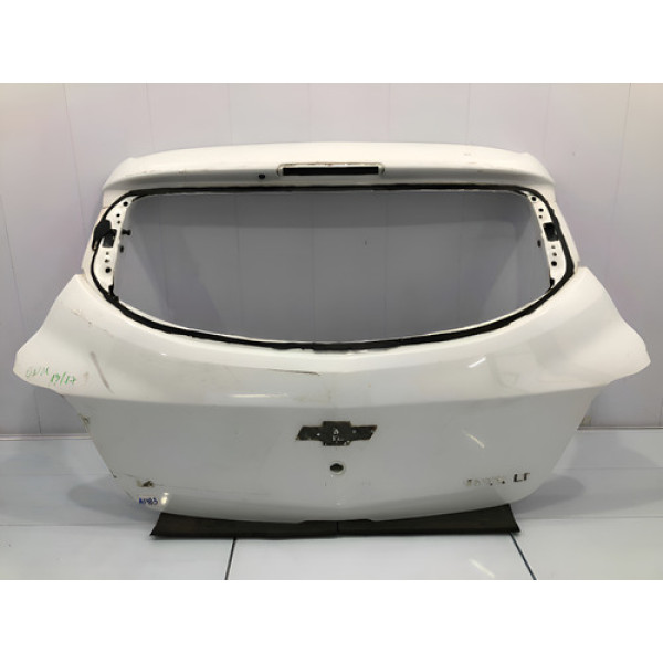 Capô Tampa Traseira Chevrolet Onix 2013/2016 Com Detalhes Branco