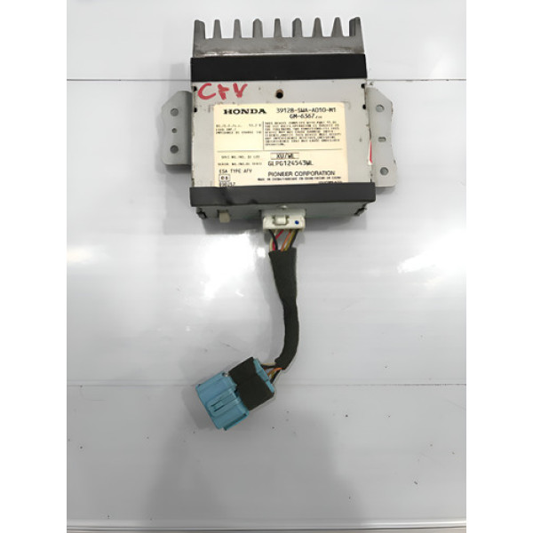 Módulo Amplificador Honda Crv 2010 Preto