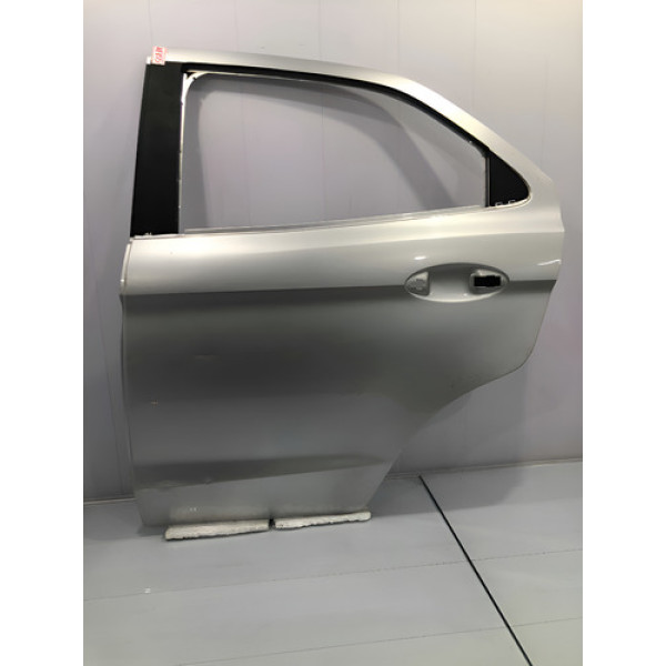 Porta Traseira Esquerda Ford Ka 2013/2020 Traseira Esquerda Prateado