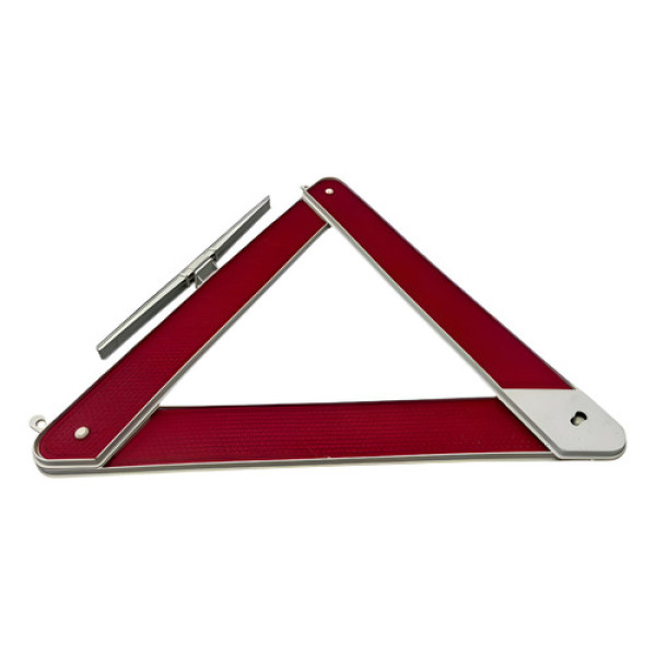 Refletor Triangulo Fiat Grand Siena 2012/2020 Vermelho