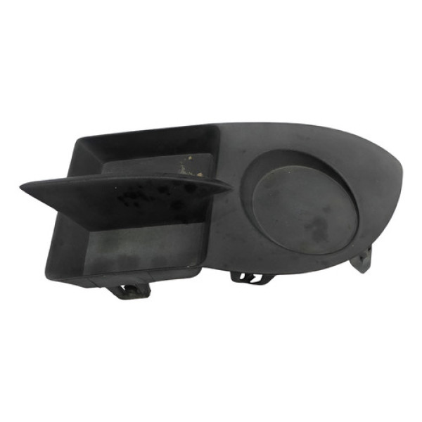 Acabamento Grade Milha Esq Renault Clio 2006/2012 50628 Preto Esquerdo