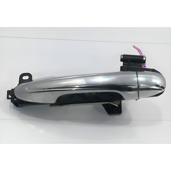 Maçaneta Externa Traseira Esq Toyota Hilux 2022 Prateado