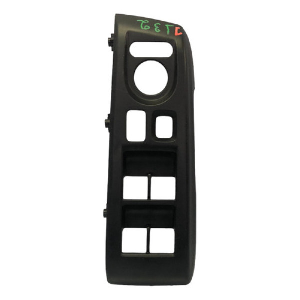 Moldura Comando Botão Esquerdo Honda City 2010/2014 Preto