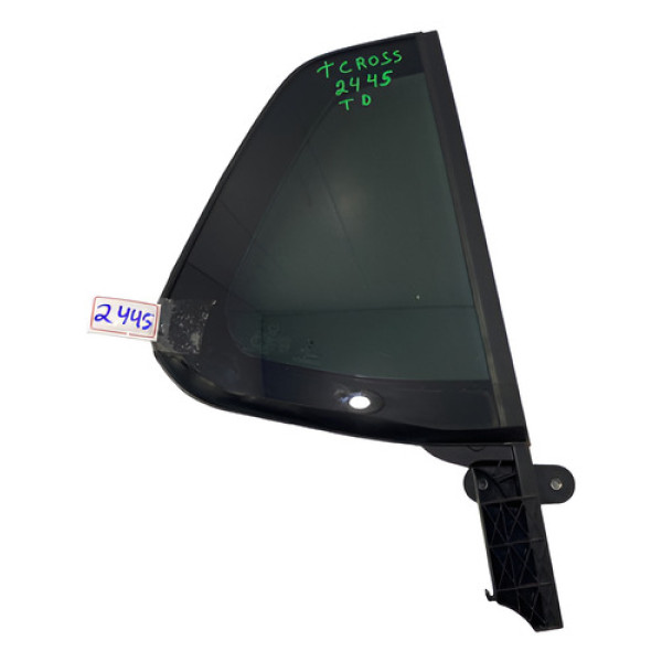 Vidro Fixo Porta Traseira Direita Vw T-cross 2017/2023