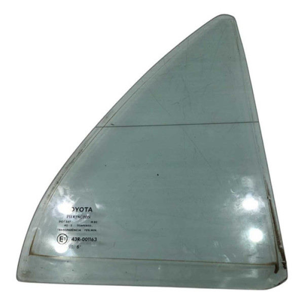 Vidro Lateral Vigia Porta Tras Direita Corolla 2003/2008