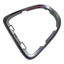 Acabamento Alavanca Marchas Fiat Bravo 2013/2016 56178 Prateado Lisa