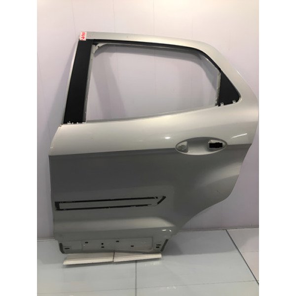 Porta Traseira Esquerda Ford Ecosport 2013/2020 Traseira Esquerda Prateado