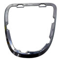 Acabamento Alavanca Marchas Fiat Bravo 2013/2016 56178 Prateado Lisa