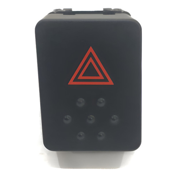 Botão De Alerta Nissan Tiida 2008-2013 - Preto