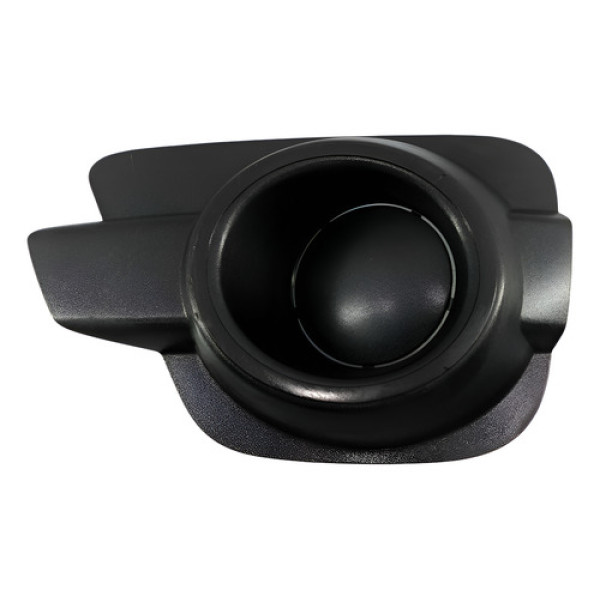 Moldura Milha Lado Esquerdo Renault Kwid 2017/2021 Preto Esquerdo