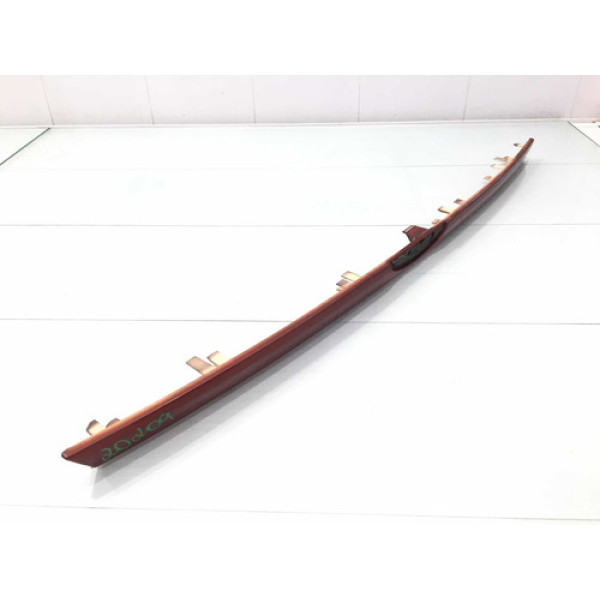 Friso Moldura Placa Ford New Fiesta Hatch 2014/2021