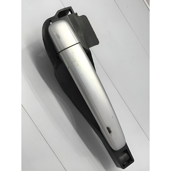 Maçaneta Externa Prata C/detalhe T.d Citroën C3 2003/2011 Prateado