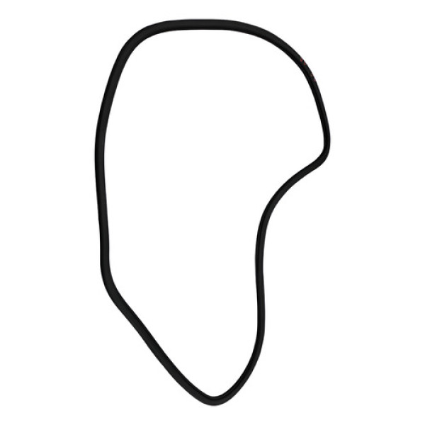 Borracha Vedação Porta Dianteira Direita Jetta 11/17 50725 Preto