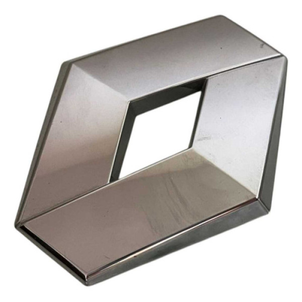 Emblema Capo Traseiro Renault Clio 2013/2016 Prata