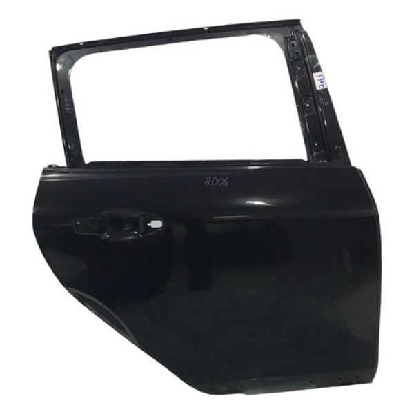 Porta Traseira Direita Peugeot 2008 2015/2021 - Traseira - Direito - Preto