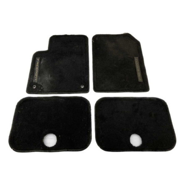 Jogo Tapetes Fiat Freemont 2011/2016 52429 Preto