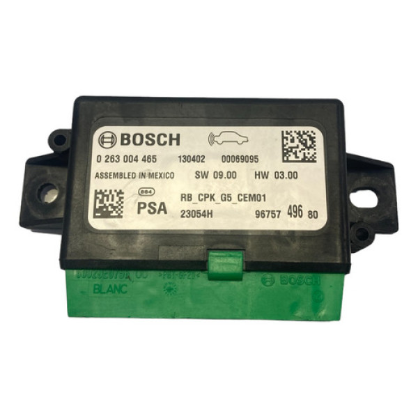 Módulo Sensor  Estacionamento Peugeot 208 2013/2021 Preto