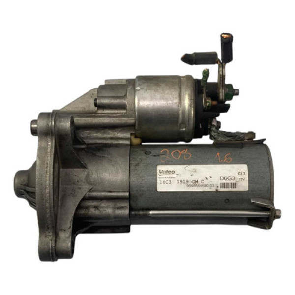 Motor De Arranque Peugeot 208 1.6 16v 2013/2021
