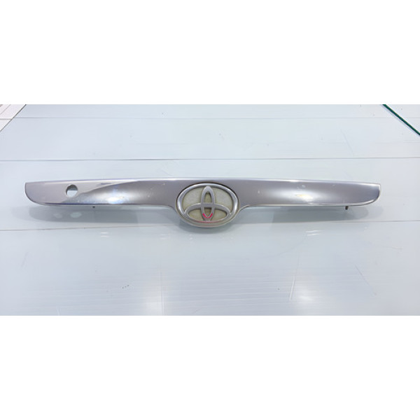 Friso Capô Tampa Traseira Toyota Corolla 2003/2008 C/det Prateado