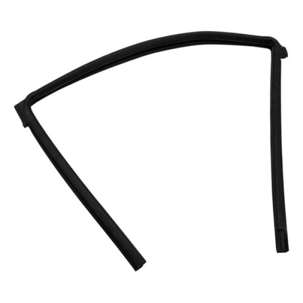 Borracha Canaleta Porta Tras Esq Nissan Livina 08/15 52536 Preto