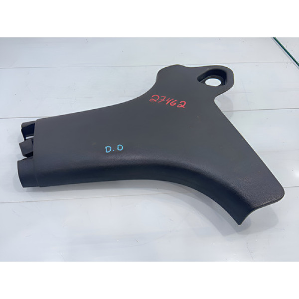 Acabamento Inferior Coluna Direita Peugeot 207 2007/2016 Preto Listras