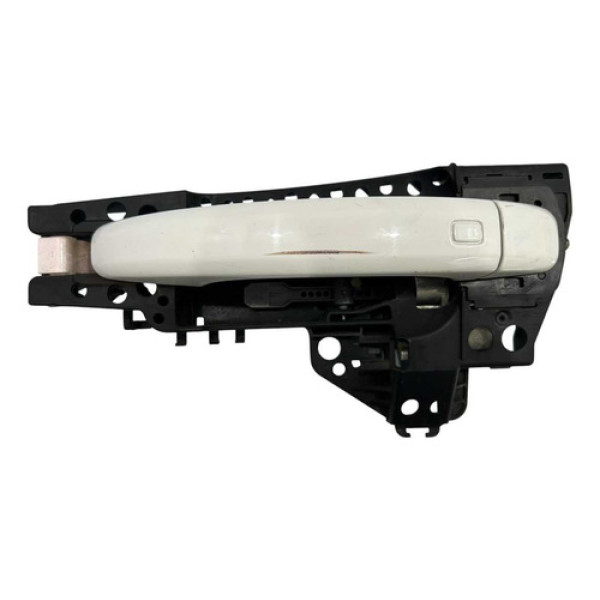 Maçaneta Externa Porta Tras Esquerda Audi A4 2009/12 10731 Branco Traseira