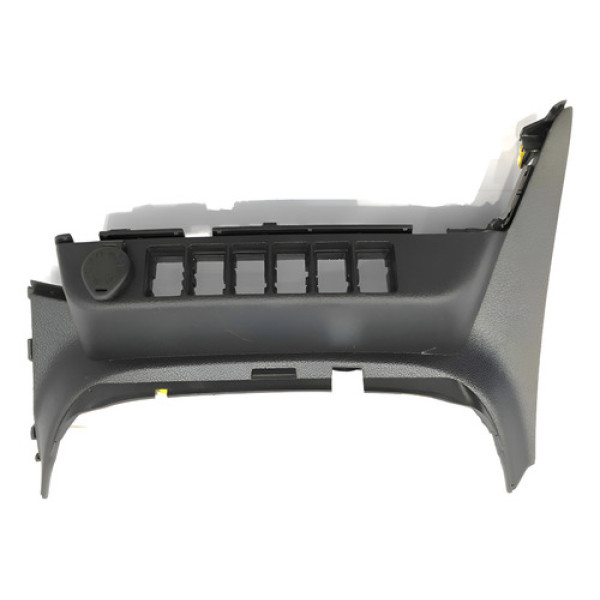 Moldura Inferior Painel Central Toyota Hilux 2022 Preto Plástico