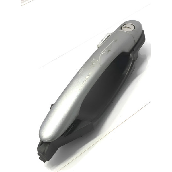 Maçaneta Externa C/detalhe Porta D.e Fiat Palio 2004/2015 Prateado