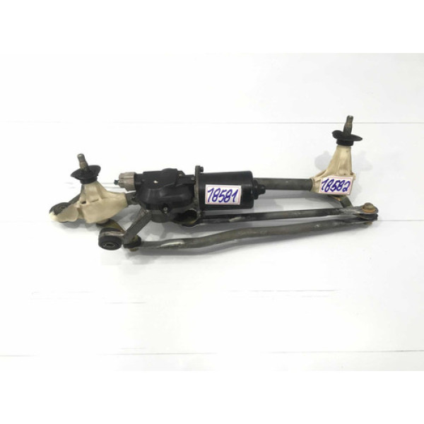 Máquina Limpador Pára-brisa Com Motor Honda Fit 2003/2008