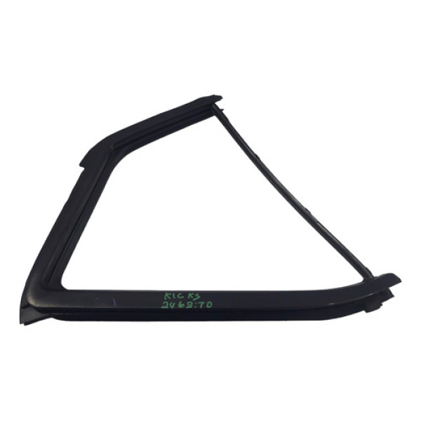 Borracha Vidro Fixo Traseira Direita Nissan Kicks 2017/2021 Preto