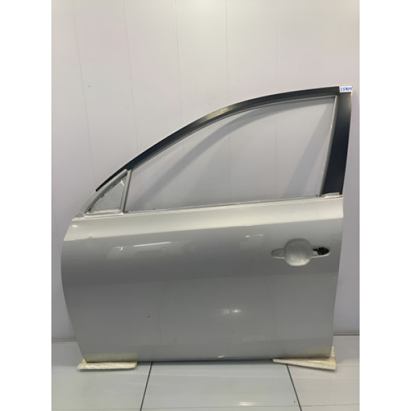 Porta Dianteira Esquerda Hyundai I30 2009/2012 Com Detalhe Dianteira Esquerdo Prateado